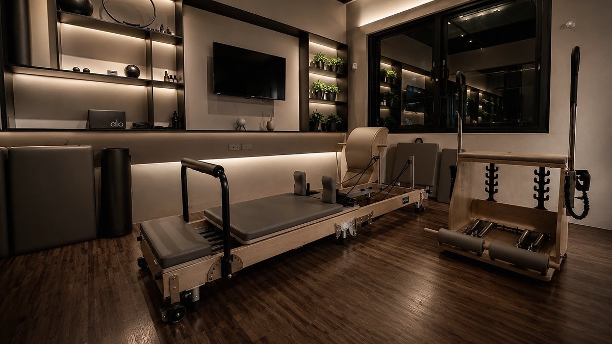 G-SQUARE 2F 器械皮拉提斯包廂與 Reformer